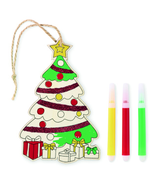 Logotrade promotional giveaway picture of: Christmas tree ornament