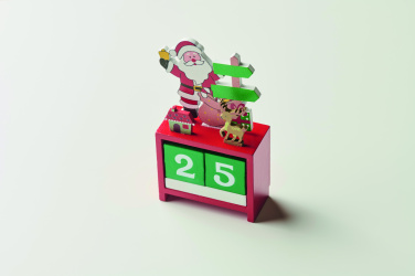 Logo trade promotional gifts picture of: Christmas countdown calendar
