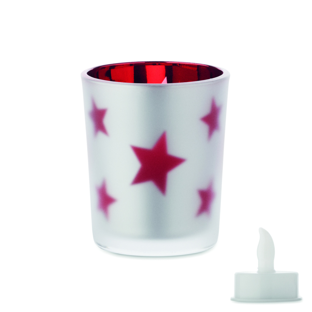 Logo trade corporate gifts picture of: LED tea light candle