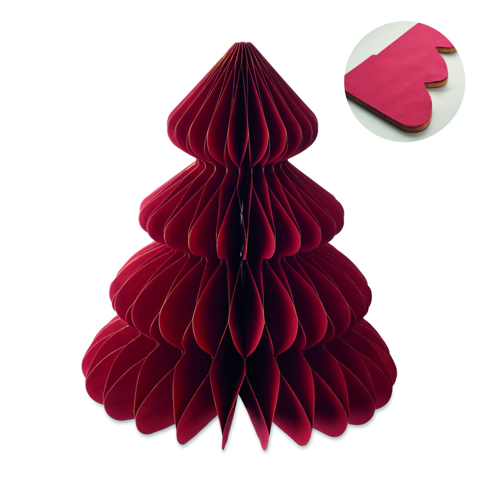 Logo trade promotional gifts picture of: Paper Xmas tree decoration