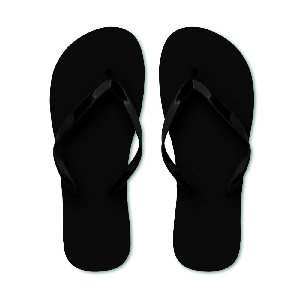 Logo trade promotional gift photo of: EVA beach slippers M