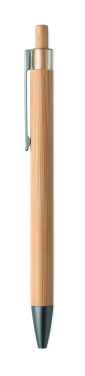 Logotrade promotional merchandise photo of: Push button bamboo pen