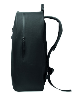 Logo trade promotional giveaways picture of: 300D RPET computer backpack