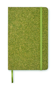 Logo trade promotional merchandise photo of: A5 notebook with hard cover