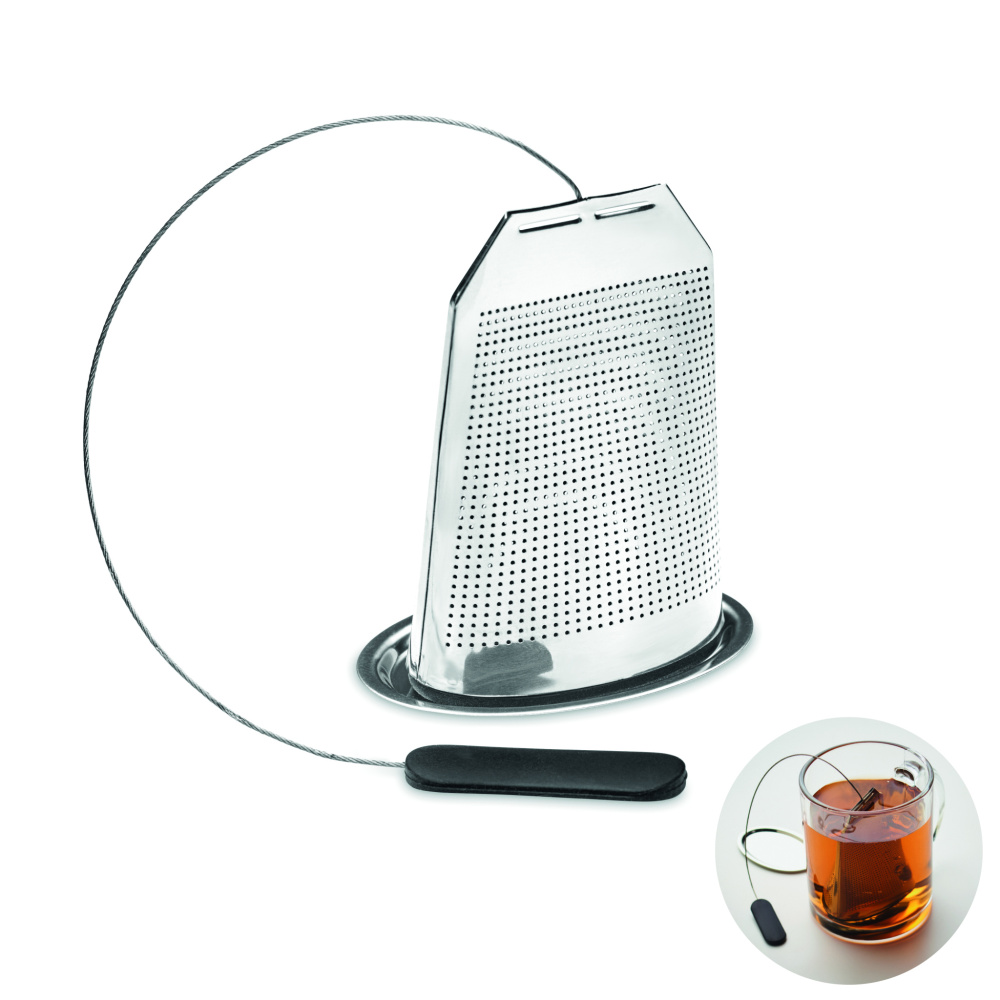 Logo trade advertising products picture of: Tea infuser in stainless steel