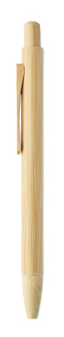 Logotrade promotional product image of: Bamboo automatic ball pen