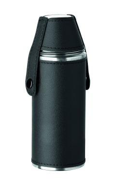Logo trade advertising product photo of: Hip flask with shot cups
