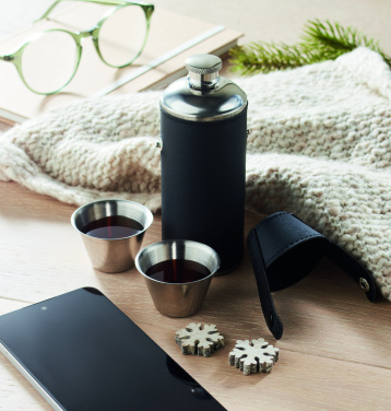 Logotrade corporate gifts photo of: Hip flask with shot cups