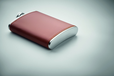Logo trade promotional giveaway photo of: Slim hip flask 200 ml