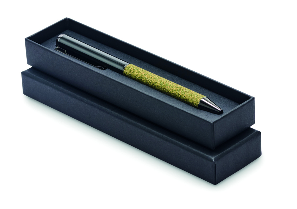 Logotrade promotional giveaway image of: Twist metal ballpen in box