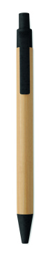 Logotrade corporate gifts photo of: Push button ball pen in bamboo