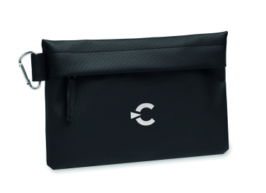 Logo trade promotional products image of: Organizer pouch in 600D RPET