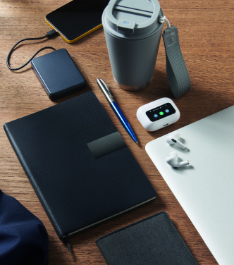 Logo trade corporate gifts picture of: A5 PU notebook