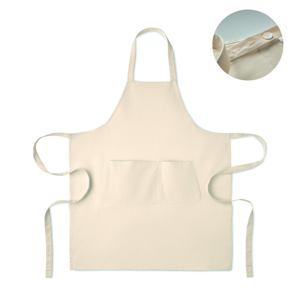 Logo trade promotional gift photo of: Organic cotton apron 240 gr/m²