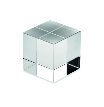 Logo trade promotional merchandise picture of: Glass cube award