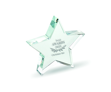 Logotrade promotional merchandise photo of: Glass star award
