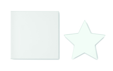 Logo trade promotional giveaway photo of: Glass star award