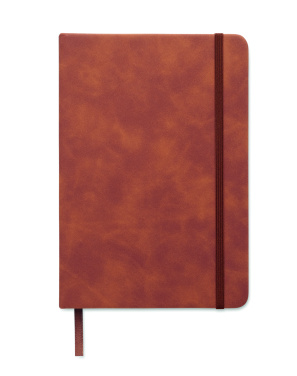 Logo trade corporate gift photo of: A5 smokey PU notebook
