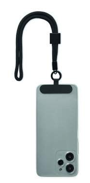 Logo trade corporate gifts image of: RPET phone wrist cord