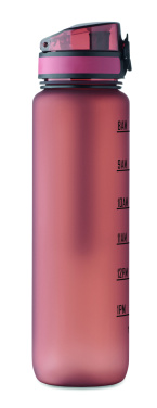 Logo trade promotional merchandise picture of: Sports water bottle RPET 1L