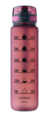 Logotrade promotional giveaways photo of: Sports water bottle RPET 1L