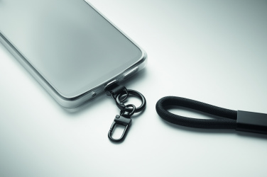 Logo trade corporate gifts image of: Charging phone wrist strap 60W