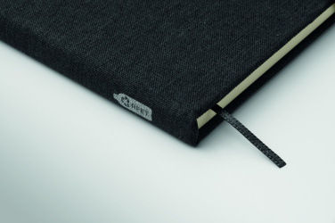 Logo trade advertising products picture of: A5 notebook with phone holder