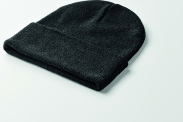 Logo trade corporate gift photo of: Knitted beanie with cuff