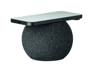 Logo trade promotional product photo of: 15W wireless charger speaker