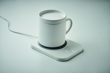 Logo trade promotional item photo of: Wireless charger mug warmer set