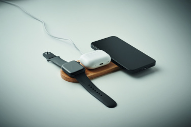 Logotrade corporate gift image of: 3 in 1 15W wireless charger