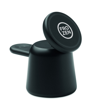 Logotrade business gifts photo of: 3 in 1 wireless charger 15W