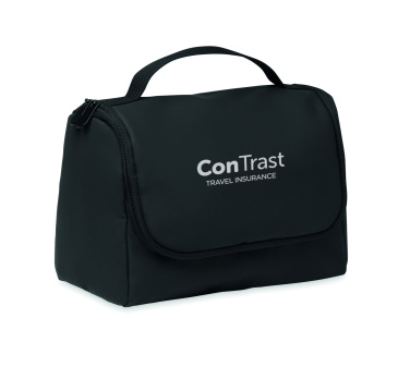 Logo trade promotional merchandise photo of: Cosmetic hanging bag in PU