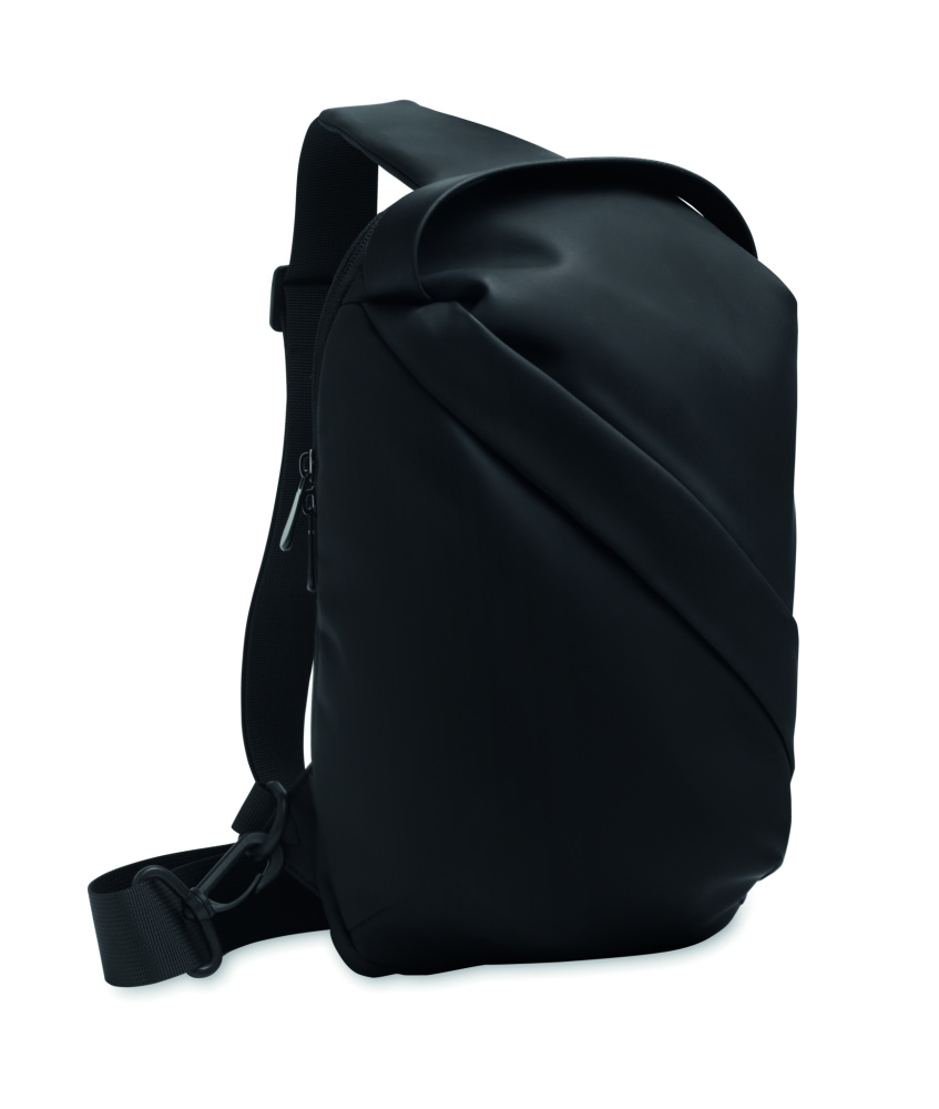 Logotrade promotional product picture of: Cross chest bag in soft PU