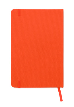Logo trade advertising products image of: A5 RPET notebook 80 lined