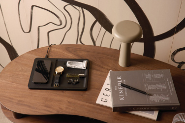 Logo trade promotional giveaway photo of: VINGA Timo RCS desk charger and accessory tray