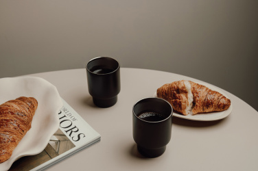 Logotrade promotional giveaways photo of: VINGA Nagano RCS  recycled SS mugs, set of 2