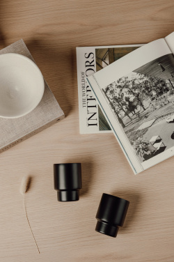 Logo trade business gifts image of: VINGA Nagano RCS  recycled SS mugs, set of 2