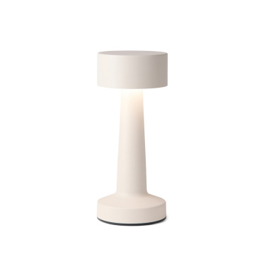 Logo trade corporate gifts image of: VINGA Maris RCS recycled ABS table lamp