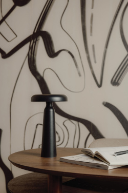 Logo trade corporate gifts image of: VINGA Avery RCS table lamp