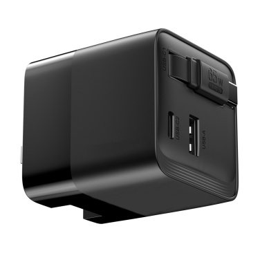 Logotrade promotional product picture of: Urban Vitamin Mendocino 65W GaN charger retractable cable