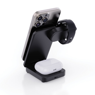 Logotrade promotional giveaway picture of: Urban Vitamin Arcadia RCS rplastic 15W 3in1 magnetic charger