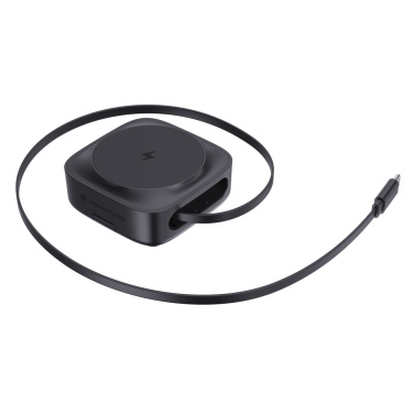 Logotrade promotional giveaway image of: Urban Vitamin Goleta 2-in-1 15W magnetic wireless charger