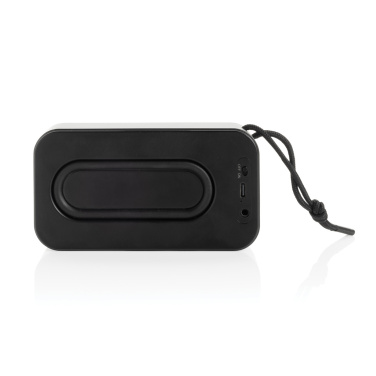 Logotrade promotional gift image of: Swiss Peak RCS recycled aluminium 10W bass speaker