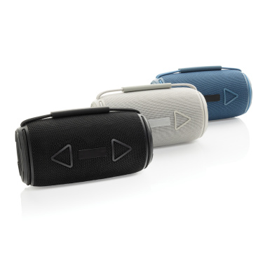 Logotrade promotional items photo of: Prisma RCS recycled plastic IPX 4 waterpoof 16W speaker