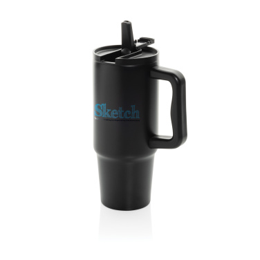 Logo trade advertising products picture of: Embrace Leakproof RCS recycled stainless steel tumbler 900ml