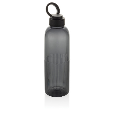 Logo trade promotional products image of: Ripple RCS RPET Leakproof water bottle with handle 750ML