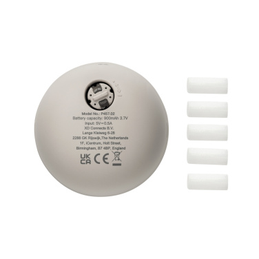 Logo trade promotional merchandise photo of: Breevia RCS rplasic re-chargeable floating humidifier