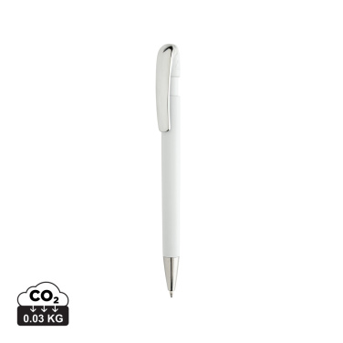 Logo trade promotional merchandise image of: Glide GRS certified R-ABS Metal Clip Pen
