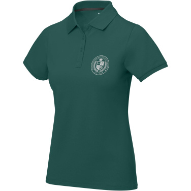 Logo trade promotional giveaways picture of: Calgary short sleeve women's polo